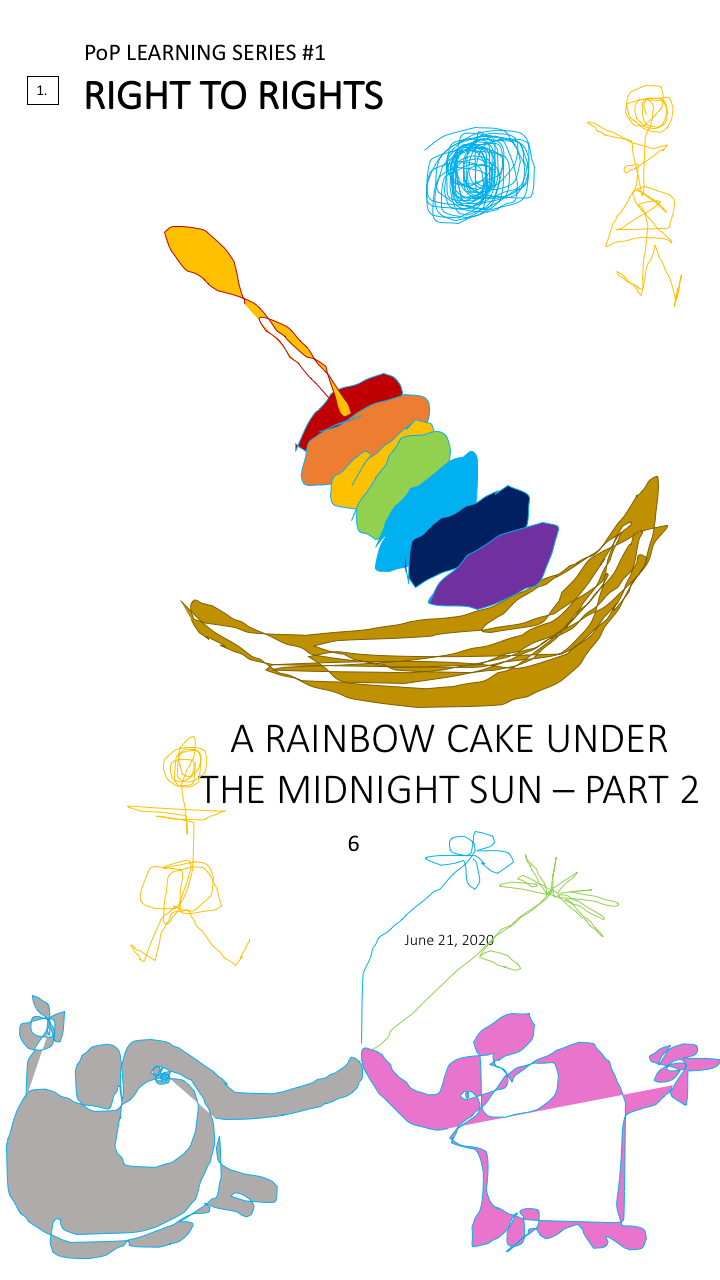 PoP#1 - 6. A RAINBOW CAKE UNDER THE MIDNIGHT SUN