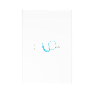 blue #12 with words postcards (7 pcs)