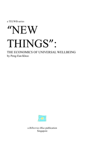 TEUWB#1 - "NEW THINGS": The Economics of Universal Wellbeing